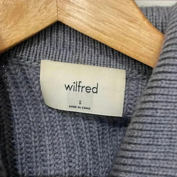 Merino Wool Cardigan Button Up - Picture 5 of 8